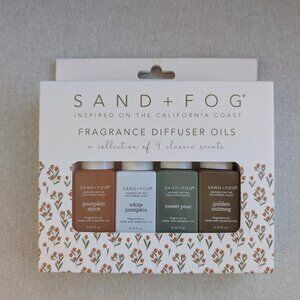 Sand + Fog Fragrance Diffuser Oils – Set of 4 Autumn Scents – Pumpkin Spice New